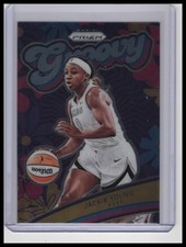 2024 Panini Prizm WNBA #6 Jackie Young Groovy