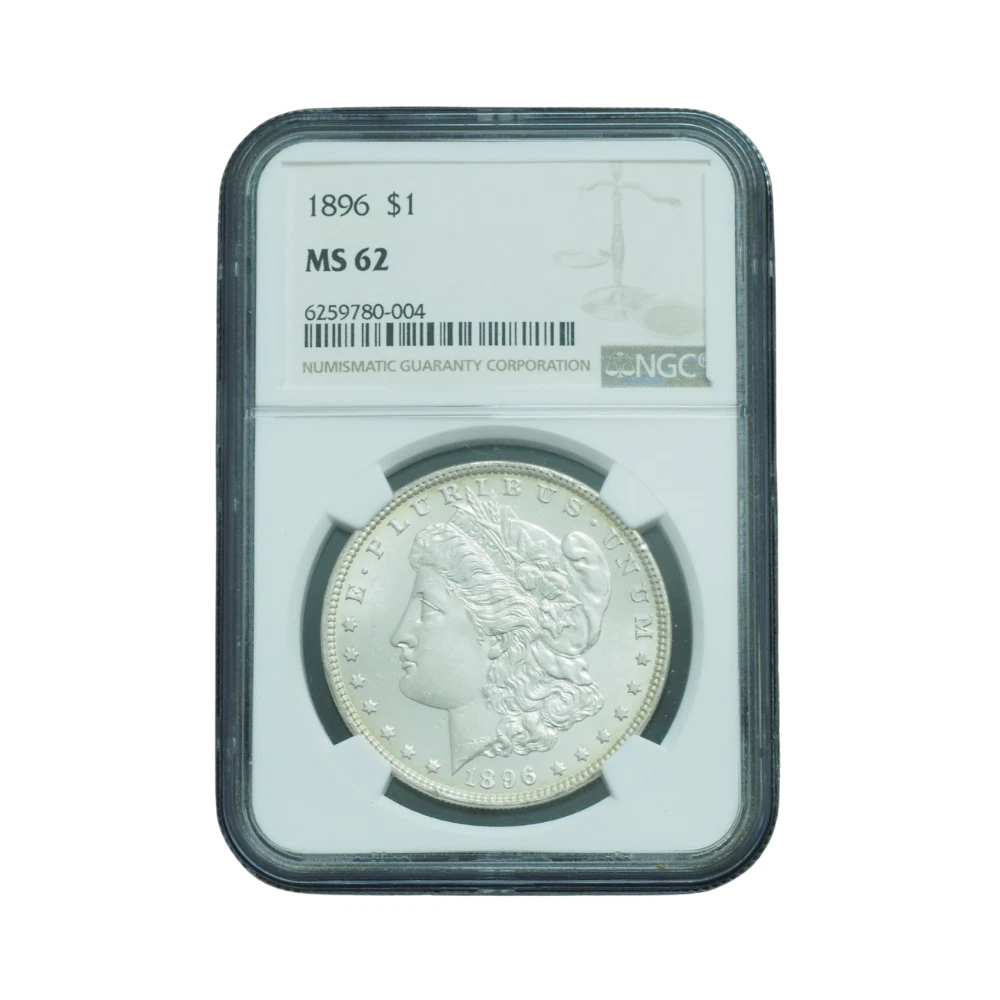 MS 62 Graded 1896 Year Morgan US Dollars (1878-1921) for sale | eBay