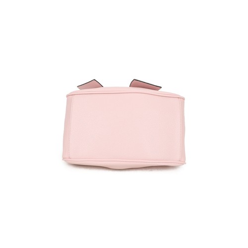 Women's Large Bow Shoulder Handbag Top Handel Zip Closure Evening Ladies Bag New - Afbeelding 4 van 20