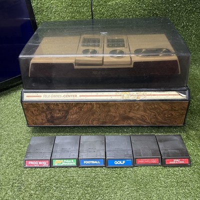 Sears, Roebuck & Co Super Video Arcade Tele-Games Console And Center With Games