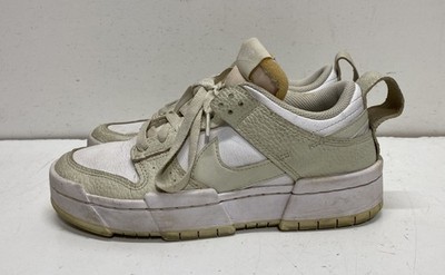Nike Women's White Light Bone Leather Shoes Size 7