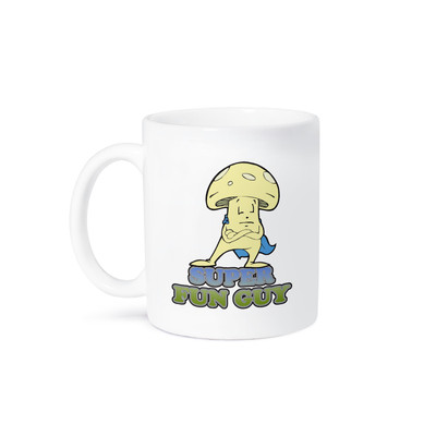 3dRose, Super Fun Guy Fungi Mushroom, Mug