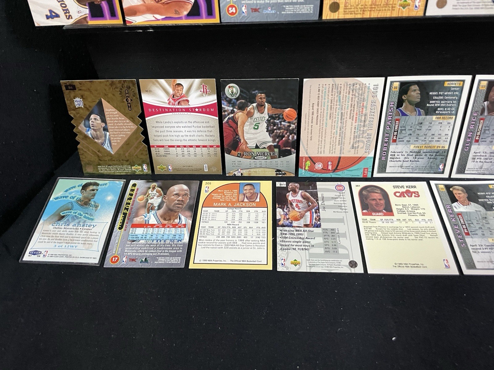 1990s Refractor/ Insert/ Parallel 80-Card Basketball Lot Die-Cut HOF Jordan NRMT view 17