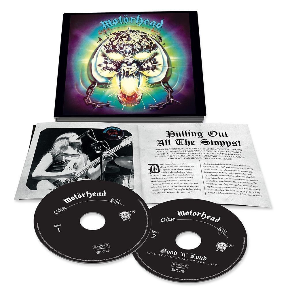 Motörhead - Overkill 40th Anniversary Edition (BMG) 2CD Album