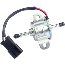 Pompa carburante 12V per macchinari pesanti corpo in alluminio numeri OEM 129322