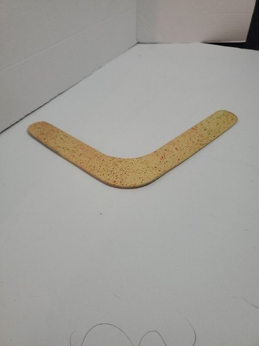 14 "Wooden Boomerang Channel Craft, Made in USA # 171013