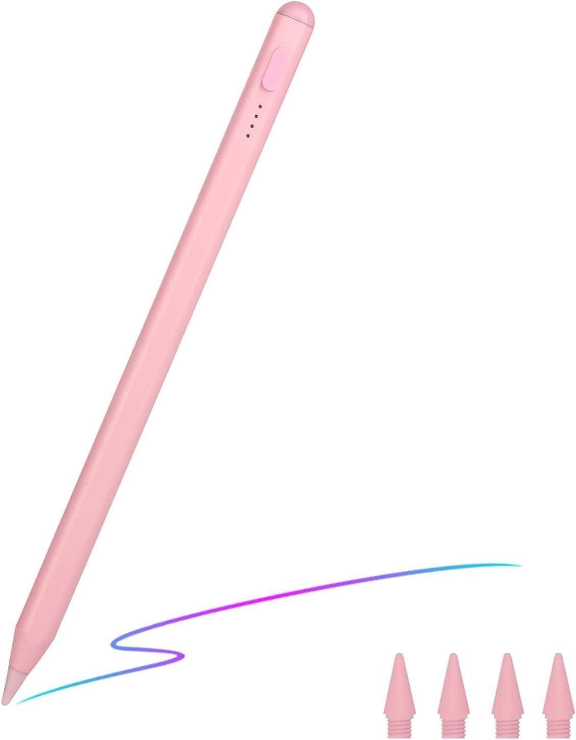 Pink iPad Stylus Pen with Tilt & Pressure Sensitivity