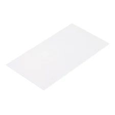 ABS Plastic Sheet 7 Inch x 4 Inch x 0.02 Inch ABS Styrene Sheets White