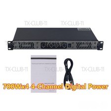 1P 1U Professional 4 Channel Digital Power Am...
