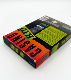 1989 CASINO KID Nintendo NES SOFEL w/Box, Game, Poster, Sleeve, Manual & Regcard