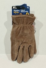 Wells Lamont 1196XL Tan XL Lined HydraHyde Cold Weather Cowhide Work Gloves