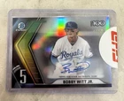 2022 Bowman Chrome Bobby Witt Jr Auto Refractor Top 100 RC 44/50 Kansas City