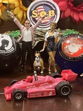 Matchbox 1984 F1 Racer #5 Goodyear Valvoline 1:64 Pink Diecast USED EX Condition