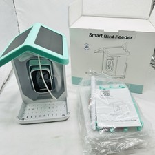 Bird Feeder with Camera 4K HD AI Identify Bird Species Smart Solar-Powered