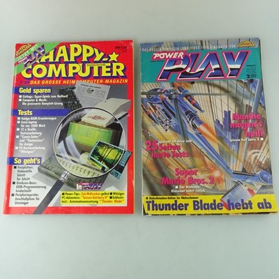 Happy Computer Magazin Ausgabe 02/1989 mit Power Play