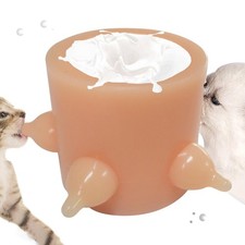 Bubble Milk Bowl Multi Nipples Silicone Puppy Milk Feeder Nursery Station