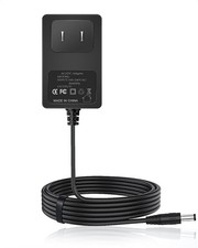 5V 1A 2A Charger for Victrola Record Player Power Cord fit Vinyl Black
