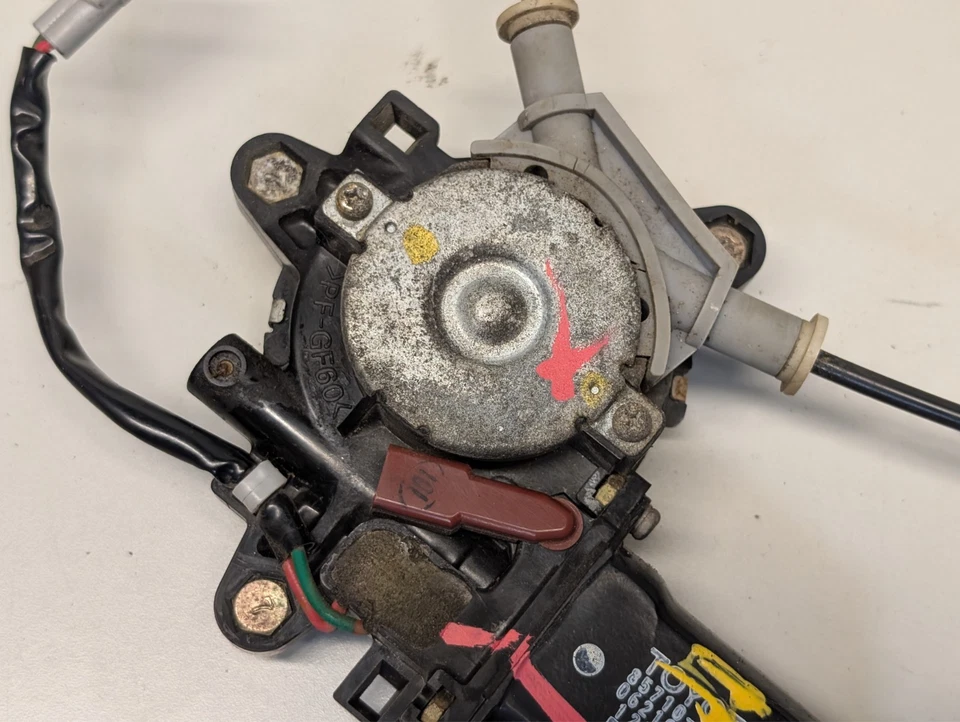 94-99 Toyota Celica правый RH пассажирской стороне питания стекла регулятор двигателя * читать * - Изображение 3 из 4