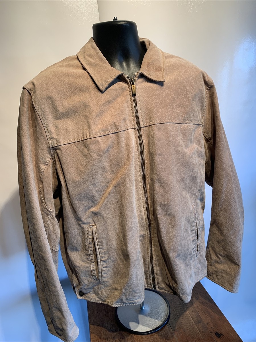 VINTAGE Wilsons Leather M. Julian Jacket Coat Suede Brown Heavy