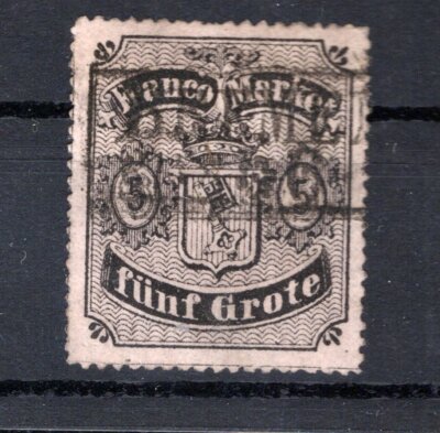 Bremen 7 Beautiful Stamped Piece (BA4965