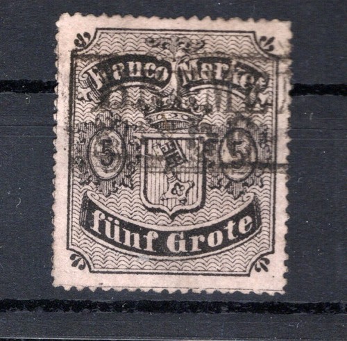 Bremen 7 Beautiful Stamped Piece (BA4965