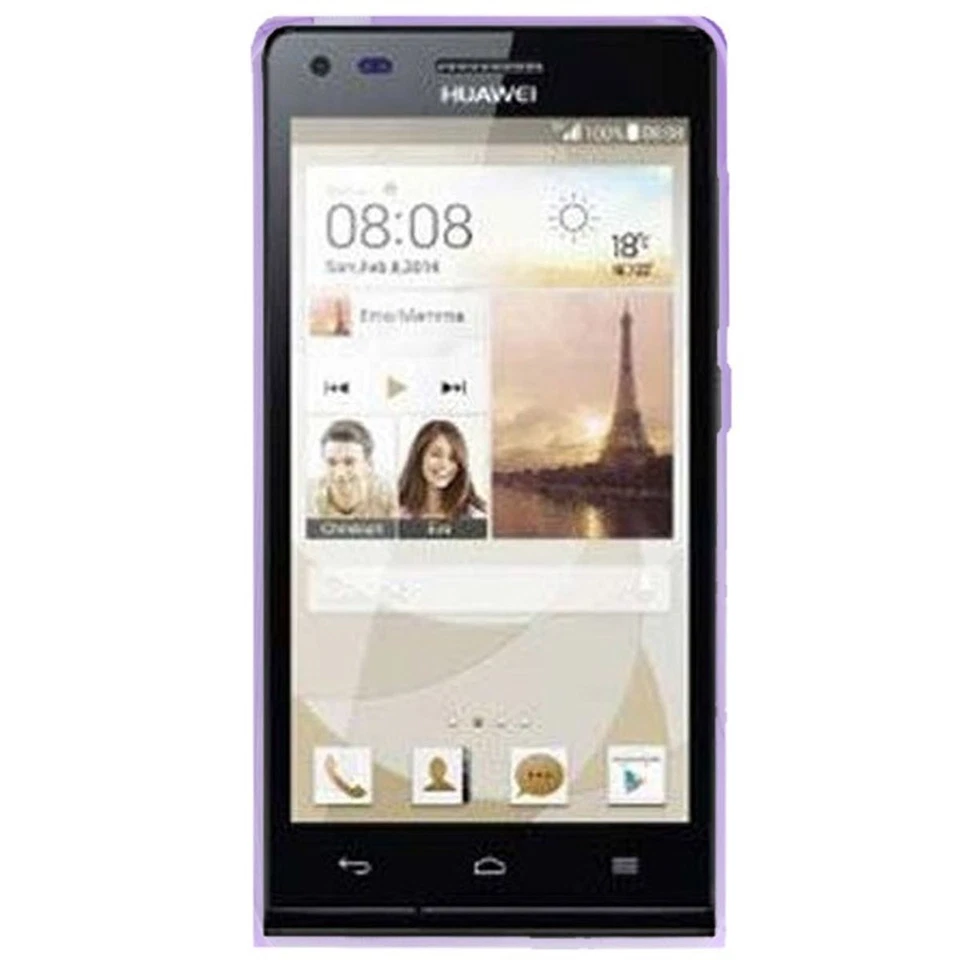 Custodia Protettiva Per Huawei Ascend P7 Mini Viola - Immagine 2 di 4
