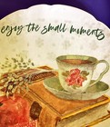HAVILAND & CO. LIMOGES 7” Plate “Enjoy The Small Moments” Decoupage France — photo 8