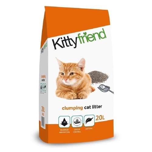 CLUMPING LITTER (20L) Kittyfriend Clumps Cat Toilet bp Sanicat