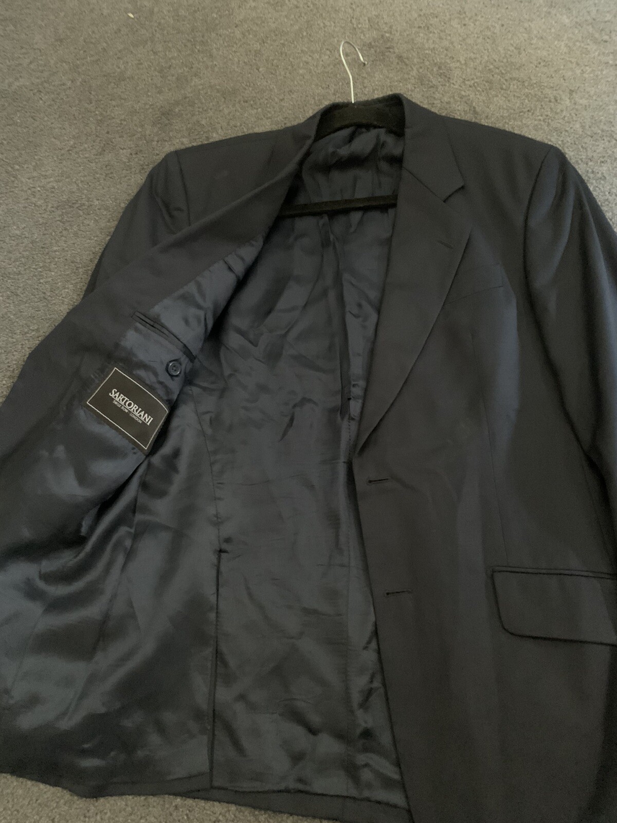 giacca sartoriani saville fila blu navy taglia m