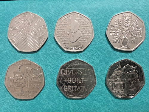 Super RARE 50p coin collection VERY GOOD CONDITION | eBay UK