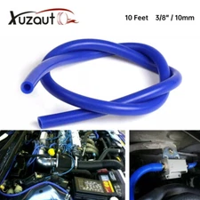 10Feet ID: 3/8" / 10mm Silicone Vacuum Hose Tube High Performance Blue Universal