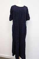 S.Oliver Damen Kleid Dress Lang Schwarz Blau Gr.40 Neu