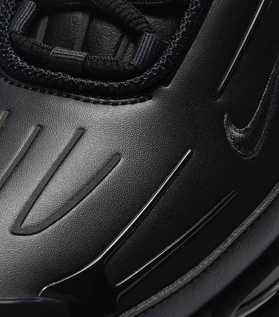 air max plus 3 black leather