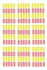 1/25 1/24 G scale model car traffic citations parking tickets