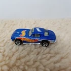 VTG 1979 Hot Wheels 63 Corvette Stingray Blue 1:64 DIECAST CAR Split Window