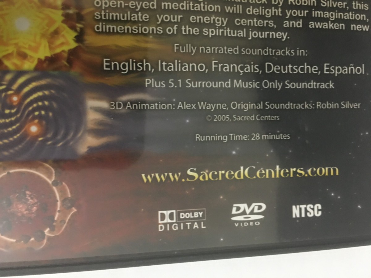 Chakras DVD The Illuminated Chakras Multi Language Edition