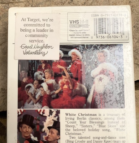 White Christmas VHS Tape. Sealed New. - Picture 5 of 5