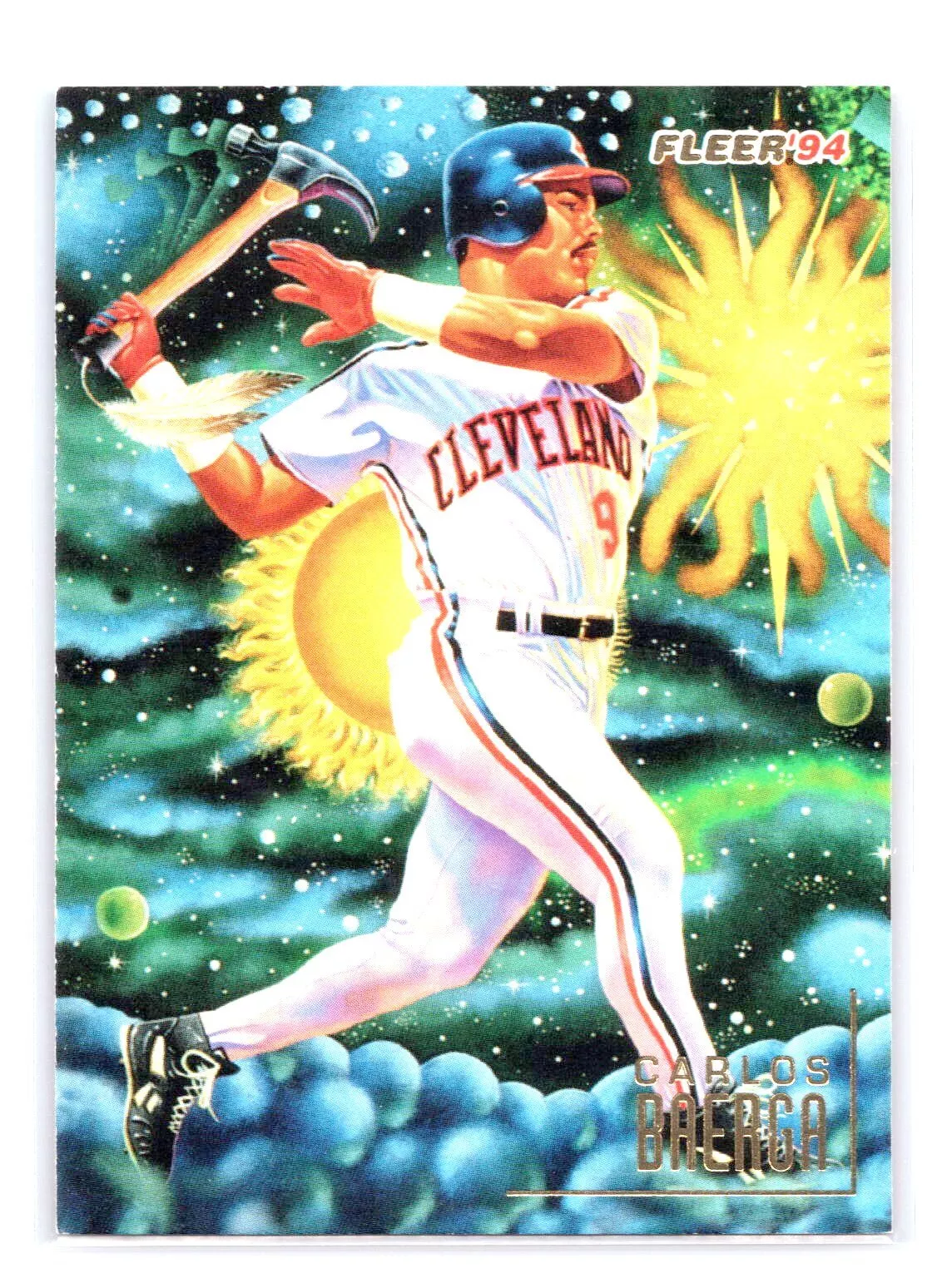 Carlos Baerga trading card