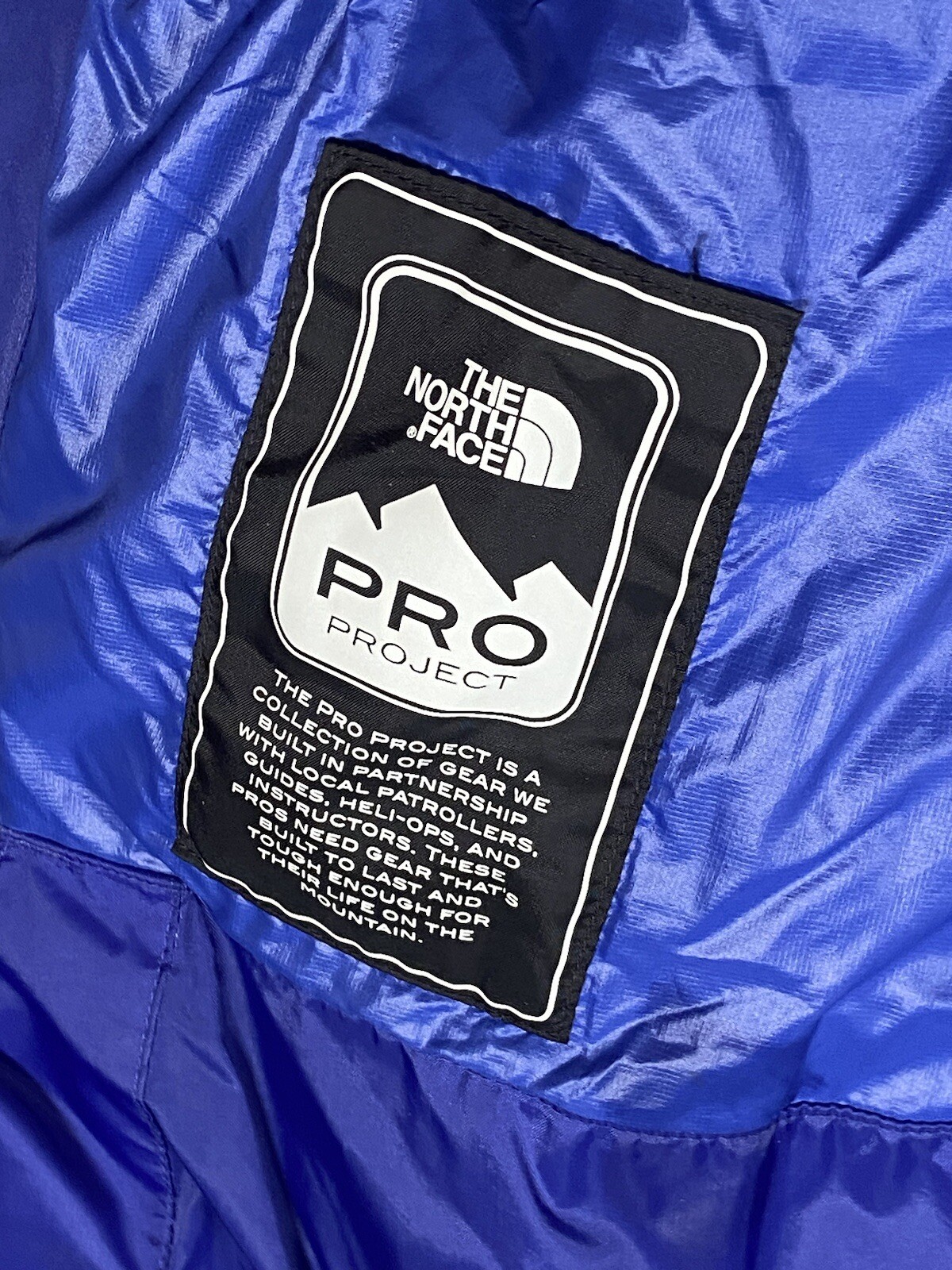 THE NORTH FACE JACKET WOMENS LARGE PRO PROJECT GORE WINDSTOPPER 550 DOWN JACKET image 9