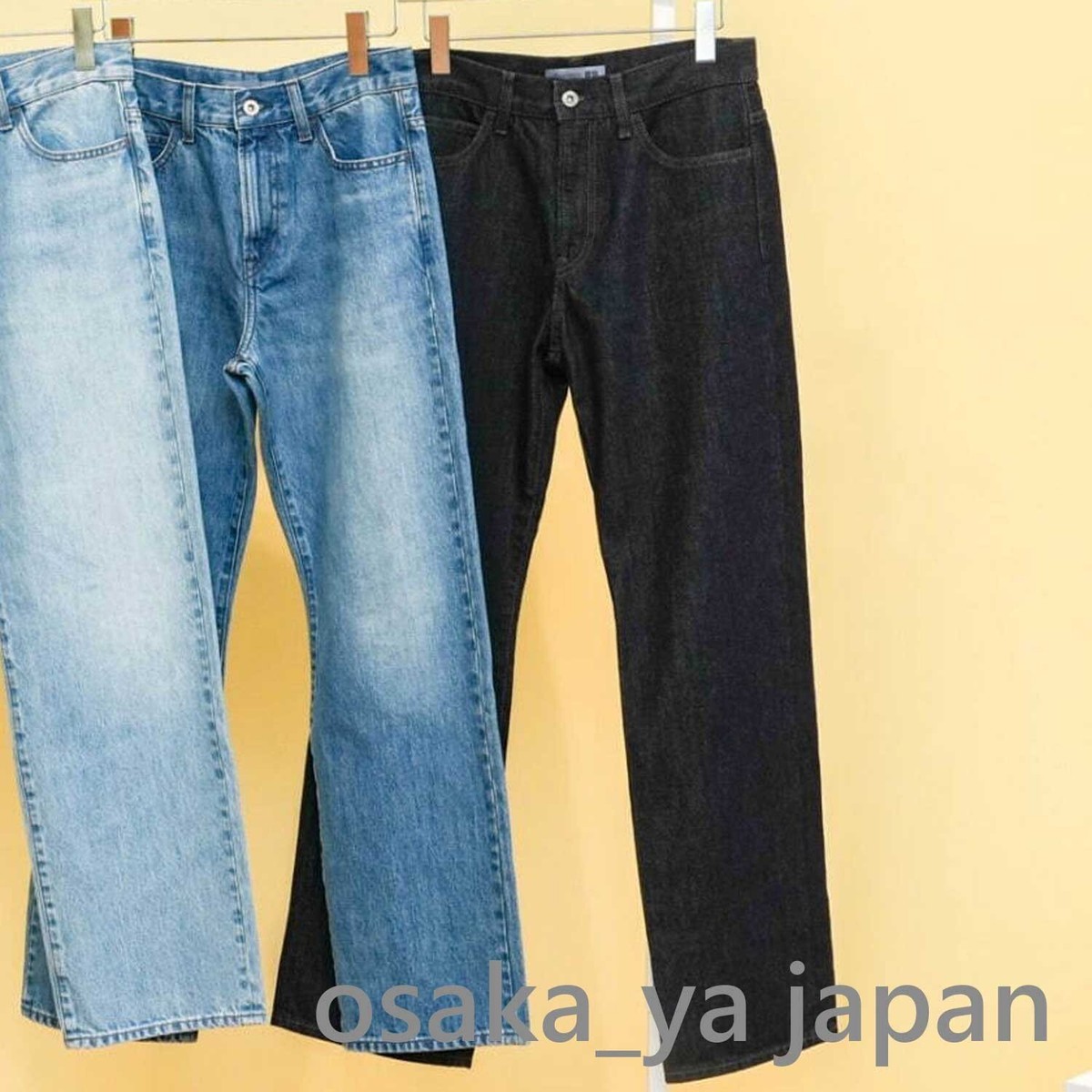 UNIQLO x JW ANDERSON Straight jeans 21-36inch Women 476209/479004