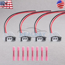 4pcs Fuel Injector Connector Plug For Toyota 4Runner Avalon Celica Echo Matrix