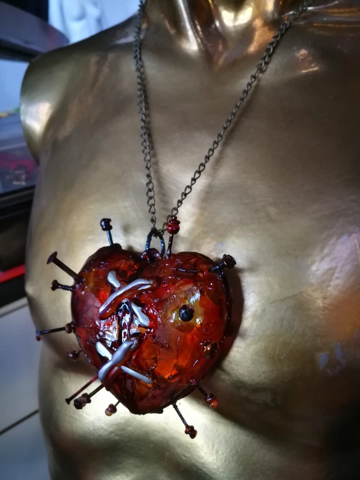 Black Magic Talisman Pendant Amulet Dark Voodoo Evil Ritual Haunted Broken Heart - Image 2 of 4