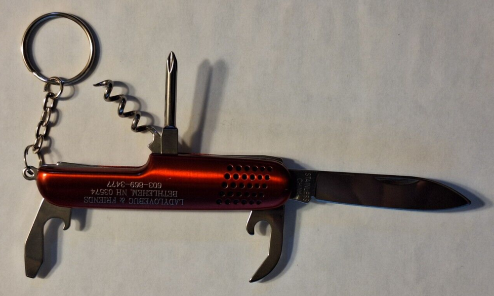5-in-1 Stainless Steel Multi-Tool Pocket Knife 5-in-1 Stainless Steel Multi-Tool Pocket Knife