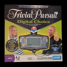 Trivial Pursuit Digital Choice Game Parker Brothers 2008 Hasbro New