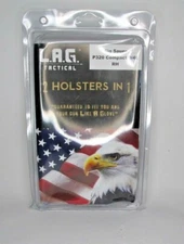 L.A.G. TACTICAL, INC., Defender Series, OWB/IWB Holster, Fits SIG P320 Compact 9