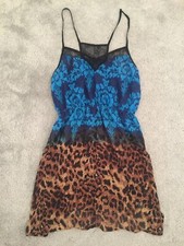 New With Tags Sparkle And Fade Urban Outfitters Sheer Chemise Size Small (8-10)