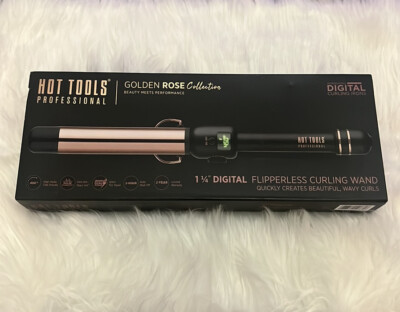 Hot Tools Rose Gold Curling Iron Black And Beige Havells HC4041