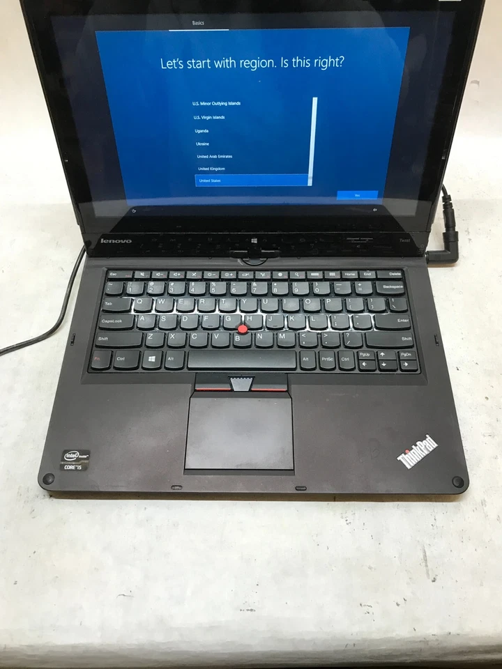 Lenovo ThinkPad Twist S230U 13" i5-3317U 4GB RAM 128GB SSD WIN 10 BAD BATTERY DW - Image 3 of 4