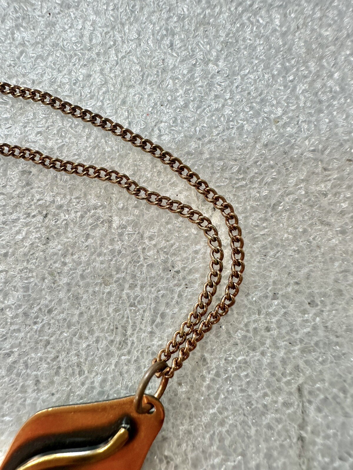 Solid Genuine Copper Abstract Modernist Design Pe… - image 3