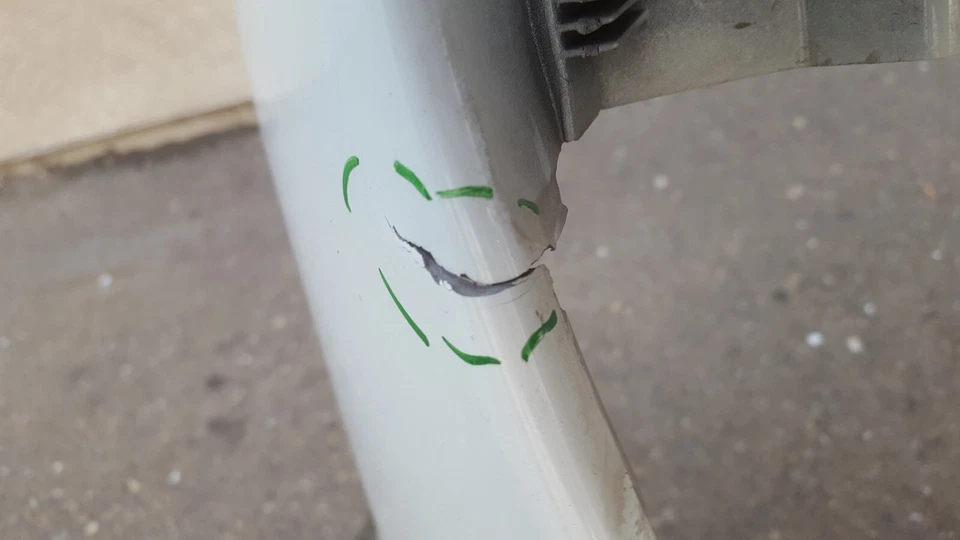 Cubierta del parachoques delantero OEM SP159 2011-2014 PORSCHE CAYENNE Foto 4 de 4